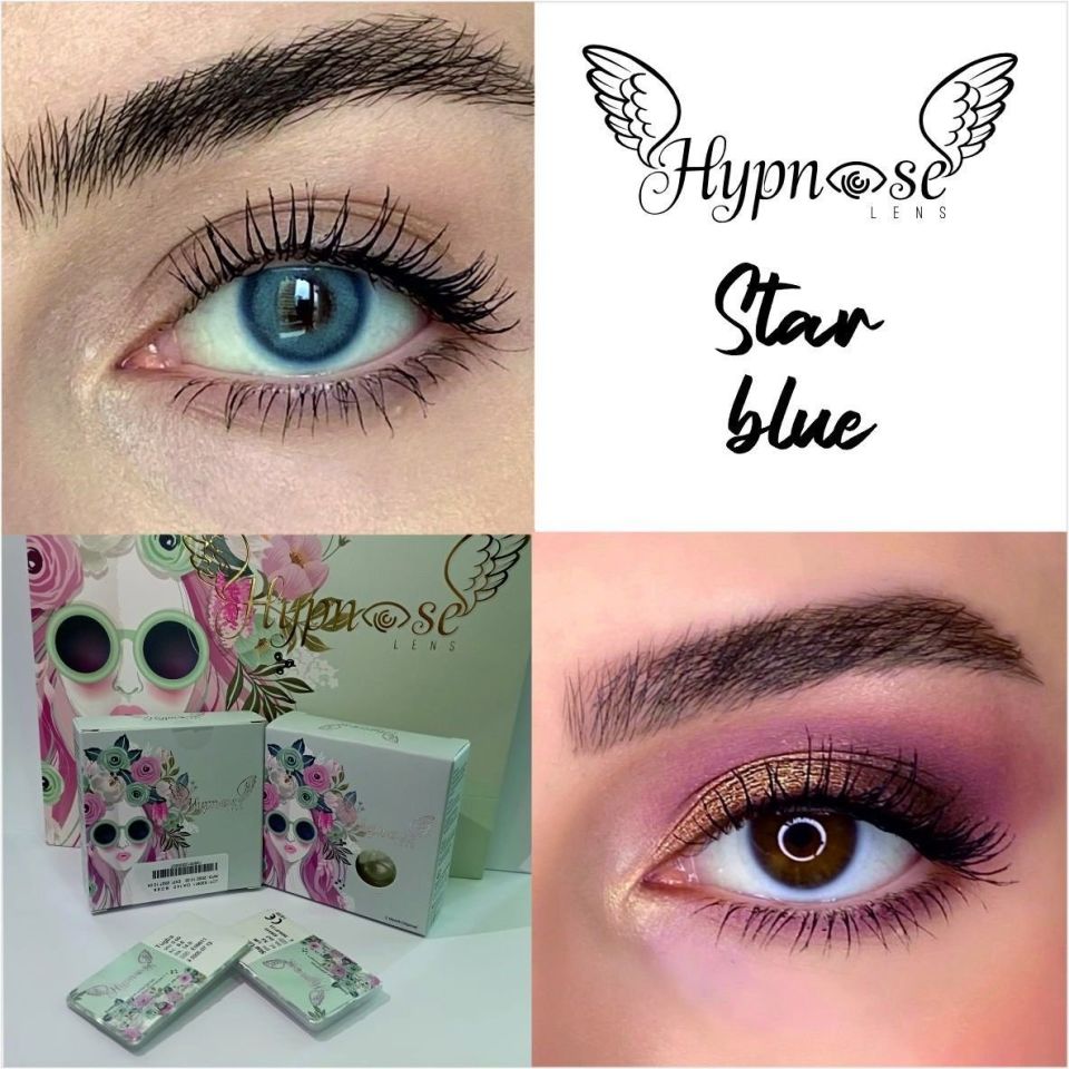 HYPNOSE 3 AYLIK LENSLER STAR BLUE -2.50