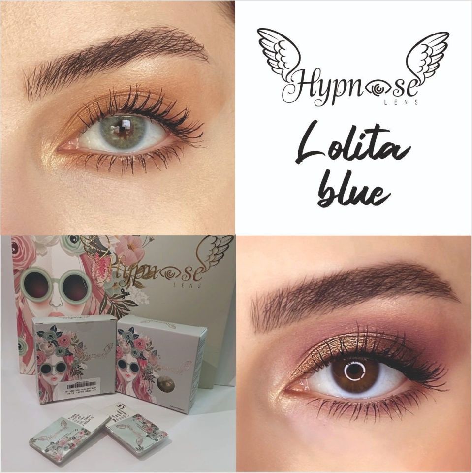 HYPNOSE 3 AYLIK LENSLER LOLİTA BLUE -3.50