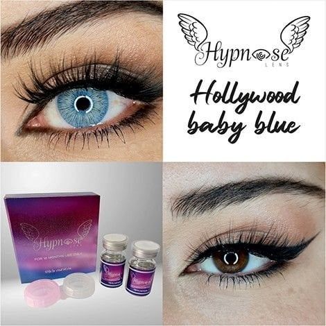 HYPNOSE 1 YILLIK LENSLER HOLLYWOOD BABY BLUE -2.00