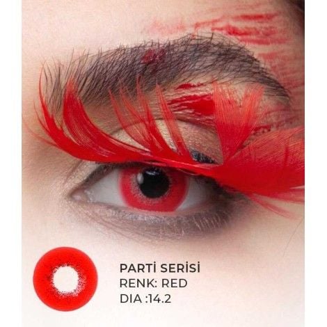Iconic Lens Parti Serisi Numarasız Red