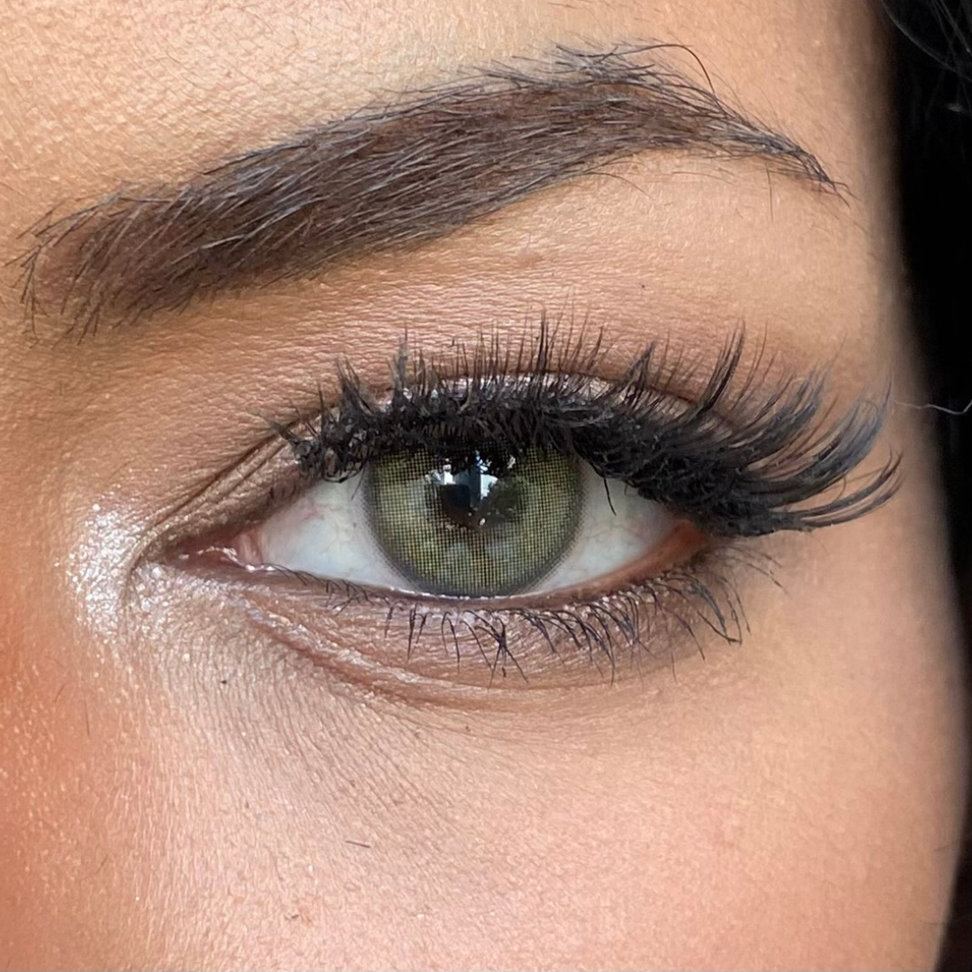 HYPNOSE YILLIK LENSLER WİLD GREEN YEŞİL ELA HARELİ -5.00