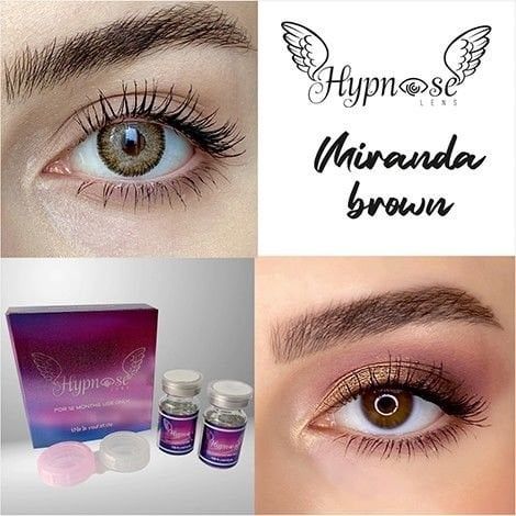 HYPNOSE 1 YILLIK LENSLER MİRANDA BROWN -3.50
