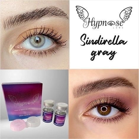 HYPNOSE 1 YILLIK LENSLER SİNDİRELLA GRAY -3.50