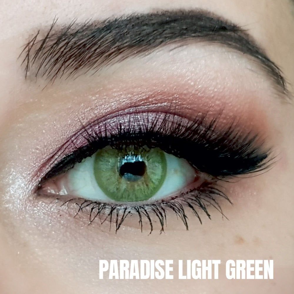 FXEYES 1 YILLIK LENSLER PARADİSE LİGHT GREEN -1.50