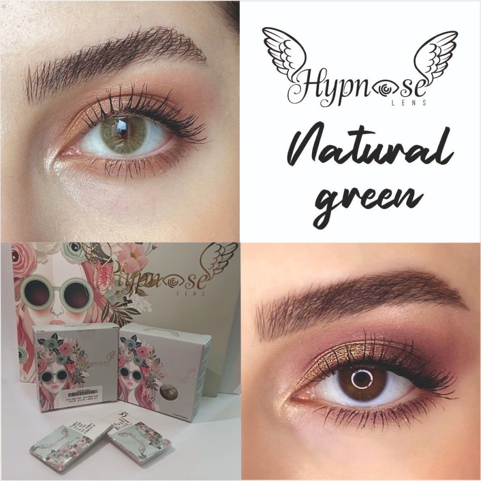HYPNOSE 3 AYLIK LENSLER NATURAL GREEN -3.00