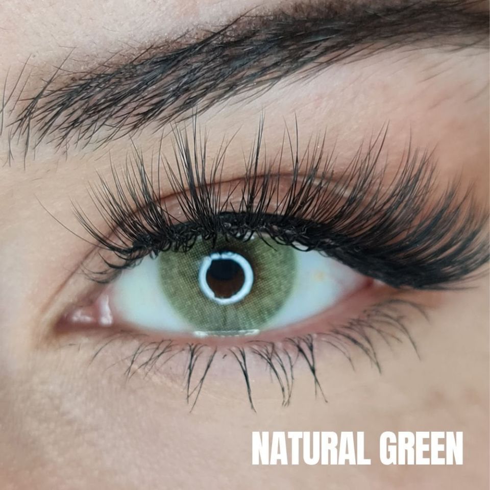 HYPNOSE 3 AYLIK LENSLER NATURAL GREEN -4.00
