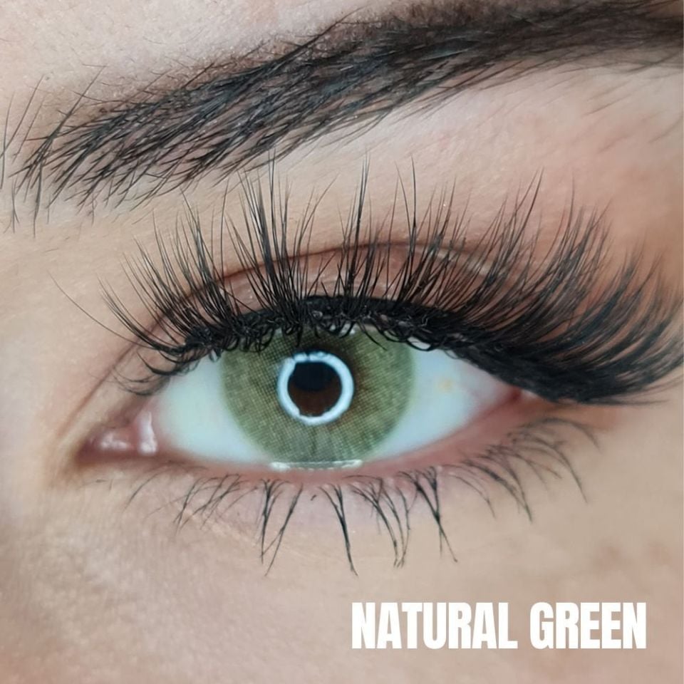 HYPNOSE 3 AYLIK LENSLER NATURAL GREEN -5.00
