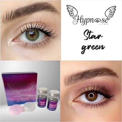 HYPNOSE 1 YILLIK LENSLER STAR GREEN -5.00